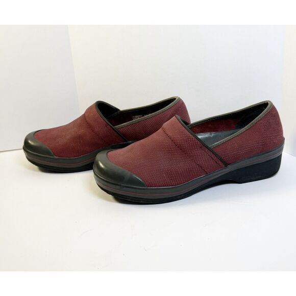 Dansko Volley Clogs Leather Slip On Comfort Shoes Nurse Comfort Women 41/10.5-11 - Picture 2 of 11